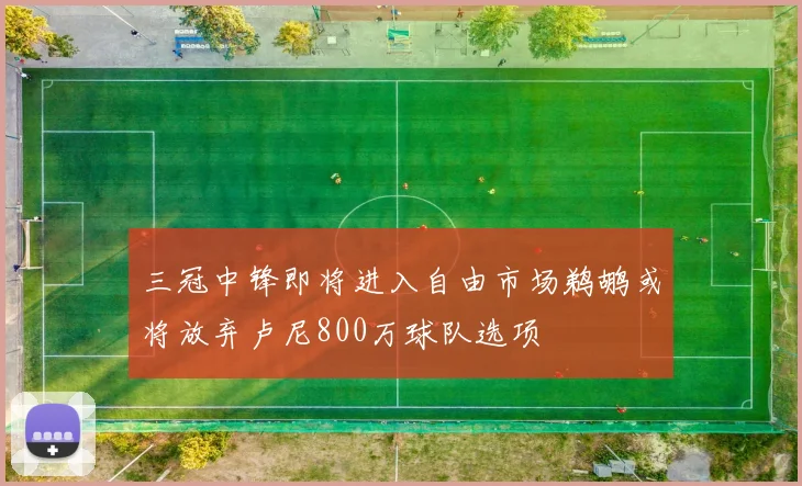 三冠中锋即将进入自由市场鹈鹕或将放弃卢尼800万球队选项